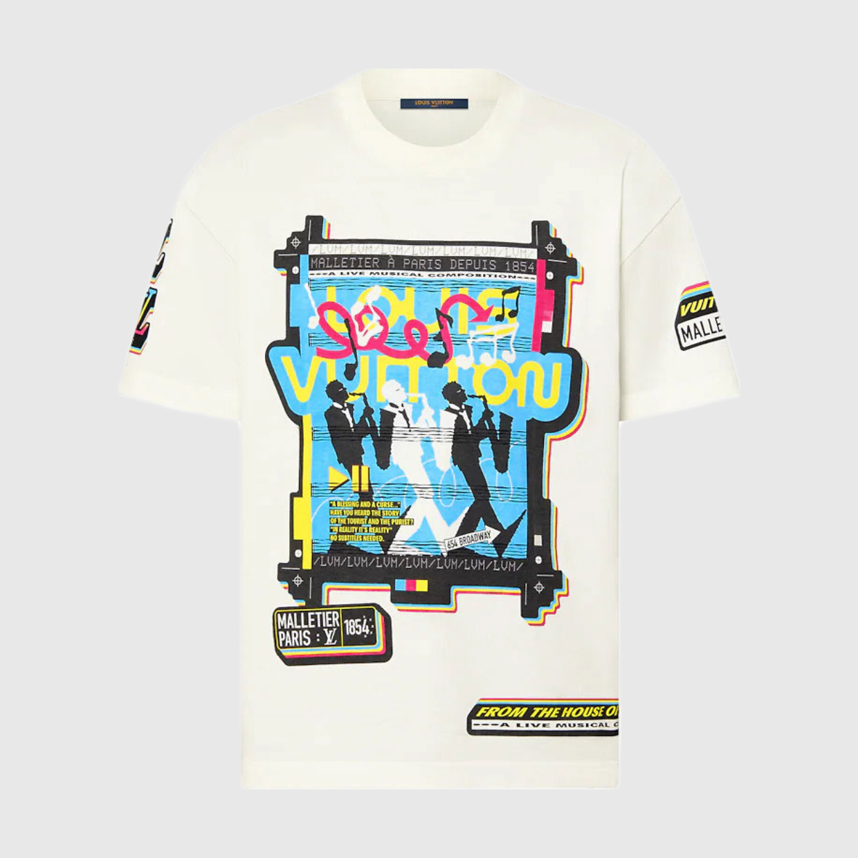  LV JAZZ FLYERS SHORT-SLEEVED T-SHIRT